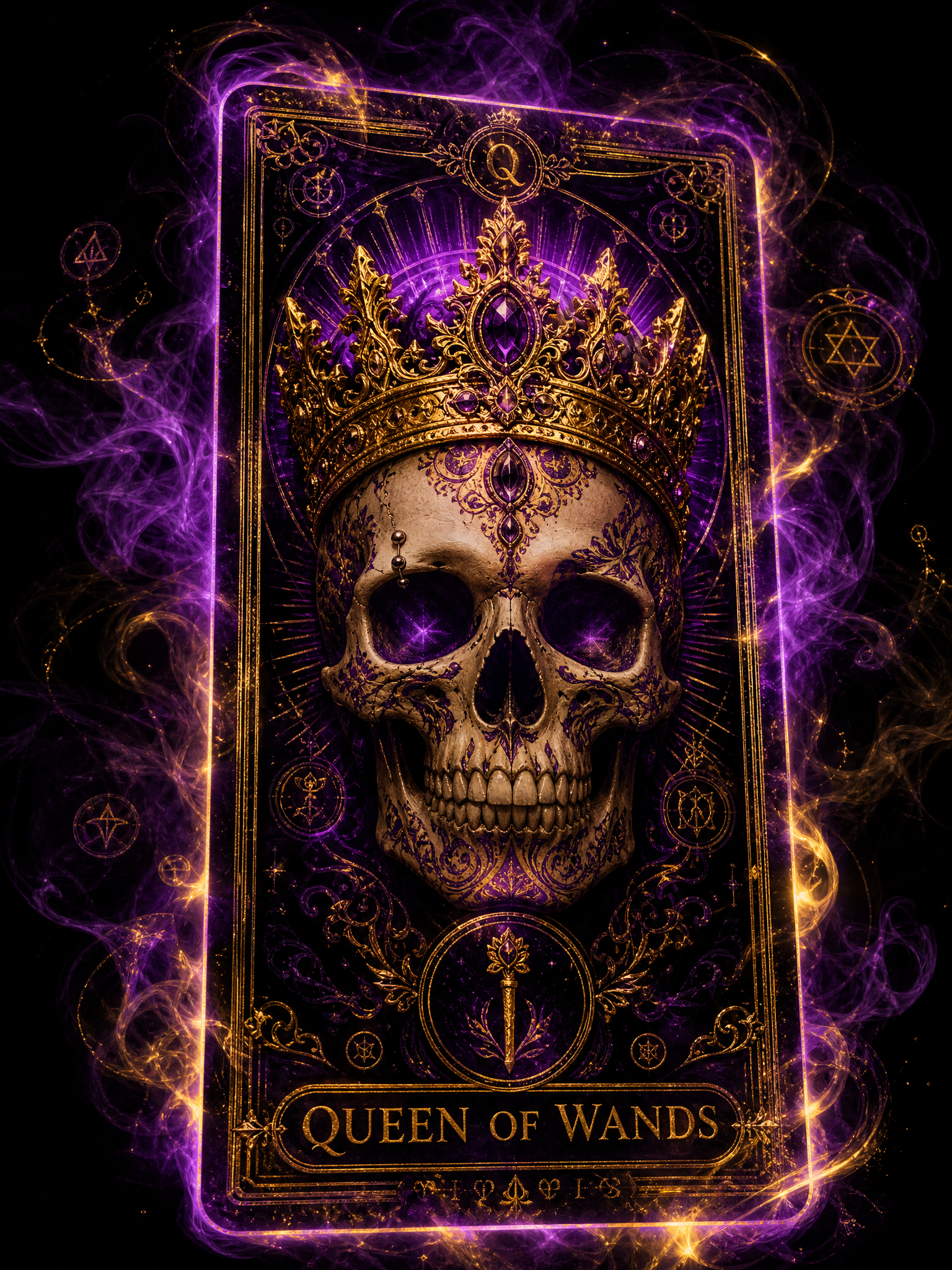 Queen of Wands tarot card