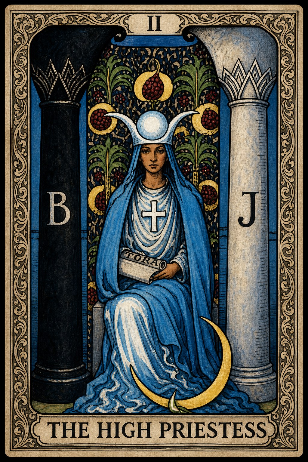 The High Priestess tarot card — unlocked at 10 referrals